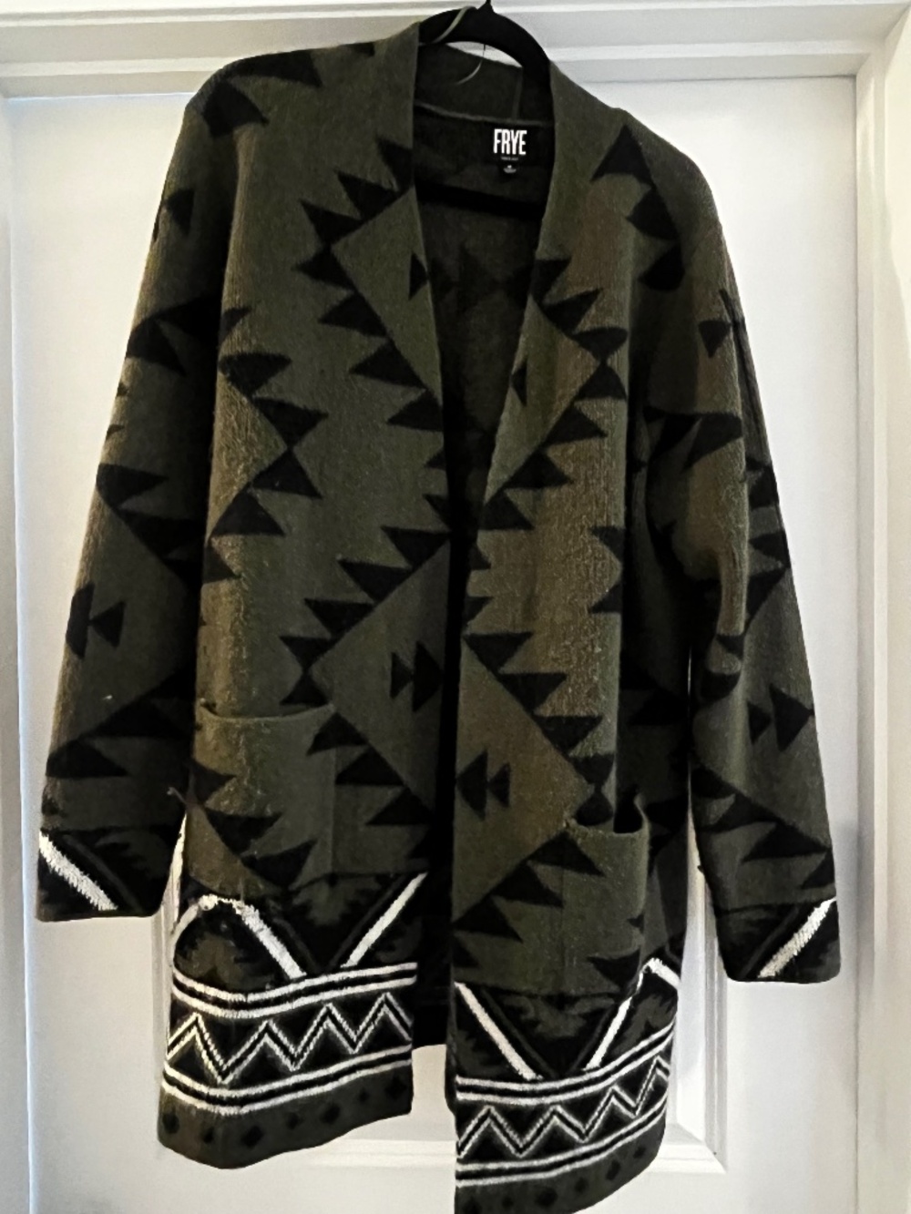 Frye open sweater